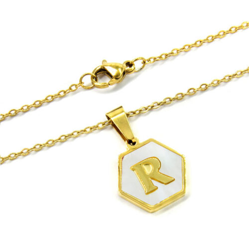 Collar-Acero-Inox-Dorado-Hexagonal-Letra-R-Madre-Perla-2.jpg