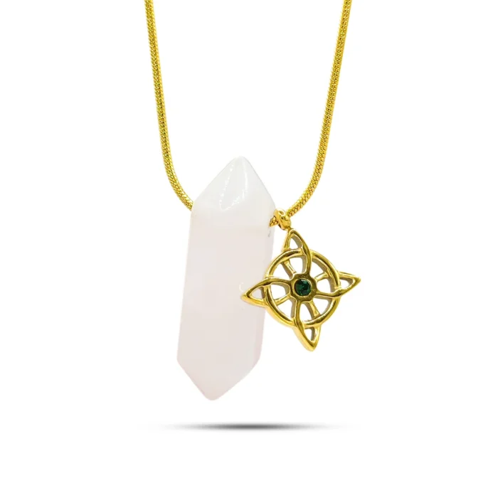 Collar-Acero-Inox-Dorado-Nudo-de-Bruja-Cuarzo-Rosa-2.webp