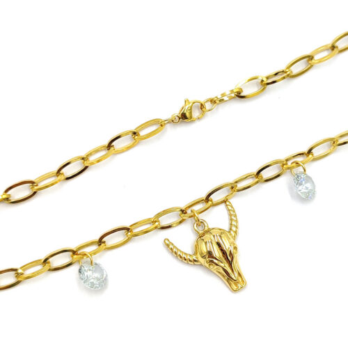 Collar-Acero-Inoxidable-Dorado-Eslabon-Cabeza-De-Toro-2.jpg