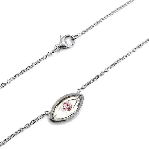 Collar-Acero-Inoxidable-Plateado-Ojo-Pupila-Rosa-Cristal-2.webp