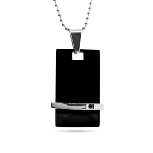 Collar-Acero-Placa-Negra-Linea-Plateada-Zirconia-Elegante.jpg