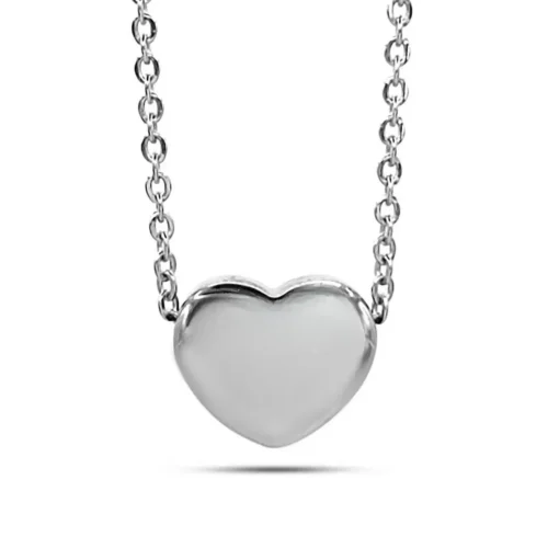 Collar-Acero-Plateado-Corazon-Inflado-Clasico-Romantico.webp