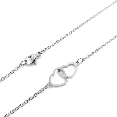 Collar-Acero-Plateado-Corazones-Entrelazados-Romantico-2.webp