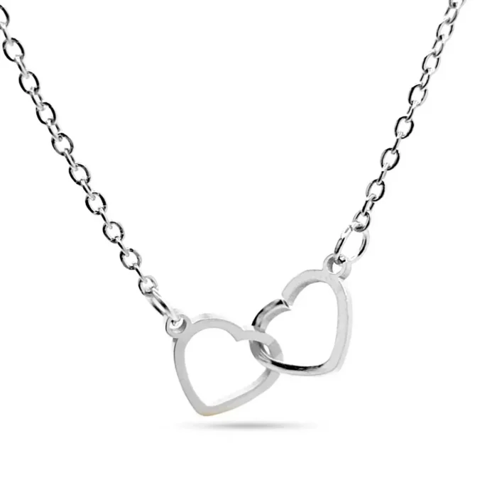 Collar-Acero-Plateado-Corazones-Entrelazados-Romantico.webp