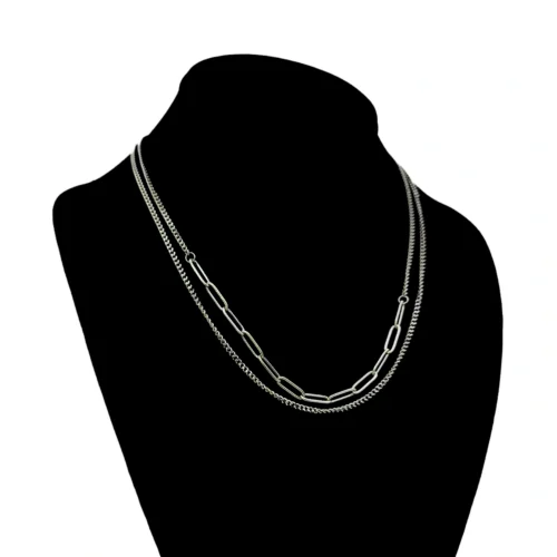 Collar-Acero-Plateado-Doble-Eslabon-Largo-y-Barbada-3.webp