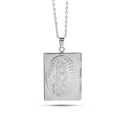 Collar-Acero-Plateado-Relicario-Virgen-de-Guadalupe-Libro-2.webp