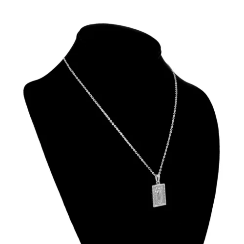 Collar-Acero-Plateado-Virgen-de-Guadalupe-Rectangular-1.webp