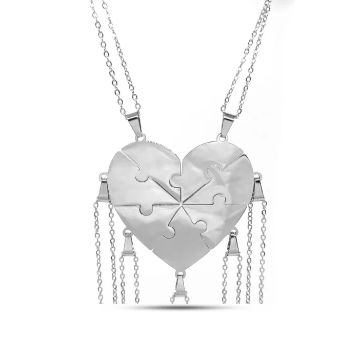 Collares-Acero-Corazon-Partido-Multiples-Piezas-Amistad-8.webp