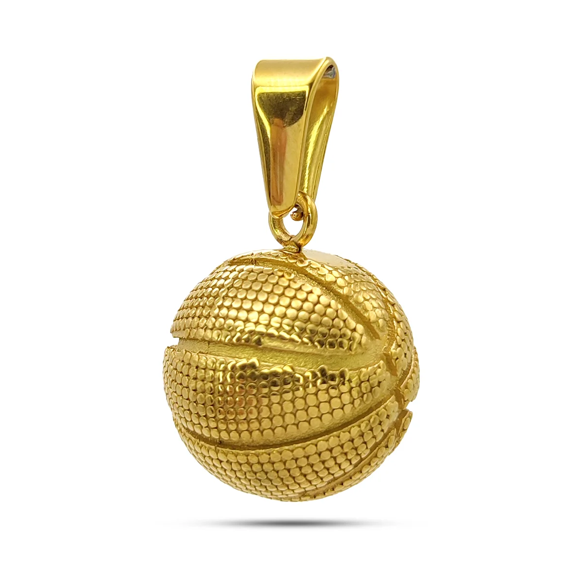 Dije Acero Dorado Baloncesto Basquetbol Balon Textura 2