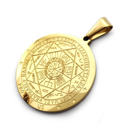 Dije-Acero-Inox-Dorado-Talisman-Sello-Siete-Arcangeles.webp