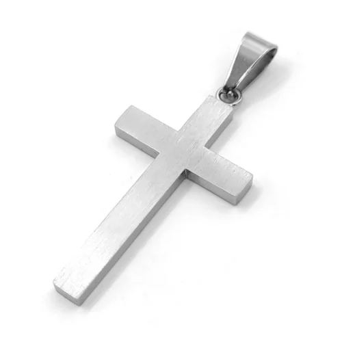 Dije-Acero-Inoxidable-Plateado-Cruz-Esmalte-Negro-35-mm-1.webp