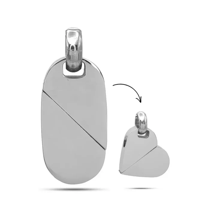 Dije-Acero-Plateado-Corazon-Placa-Transformable-Doble-Uso.webp