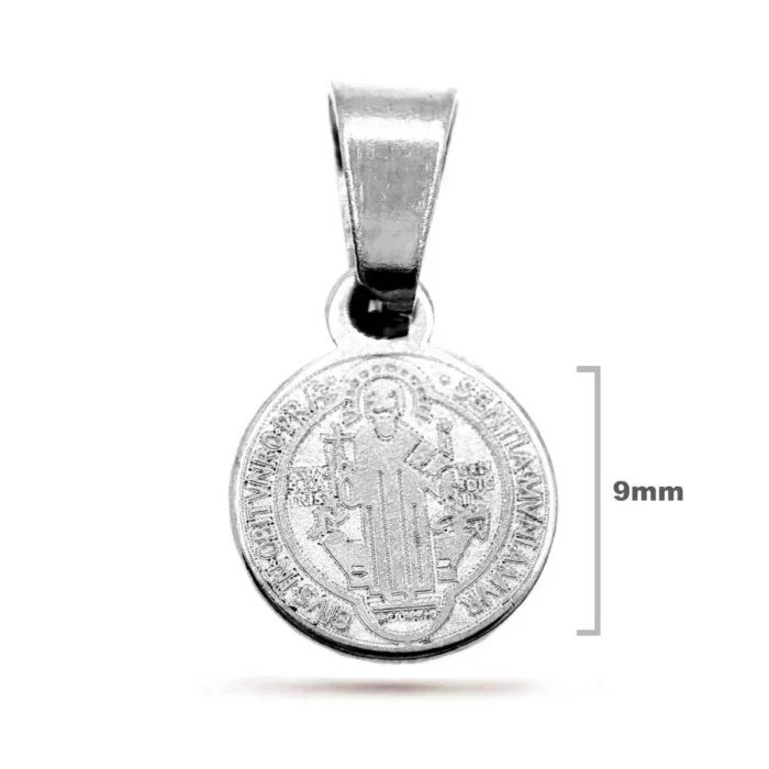 Dije-Acero-Plateado-Medalla-Sacramental-San-Benito-9mm-11.webp