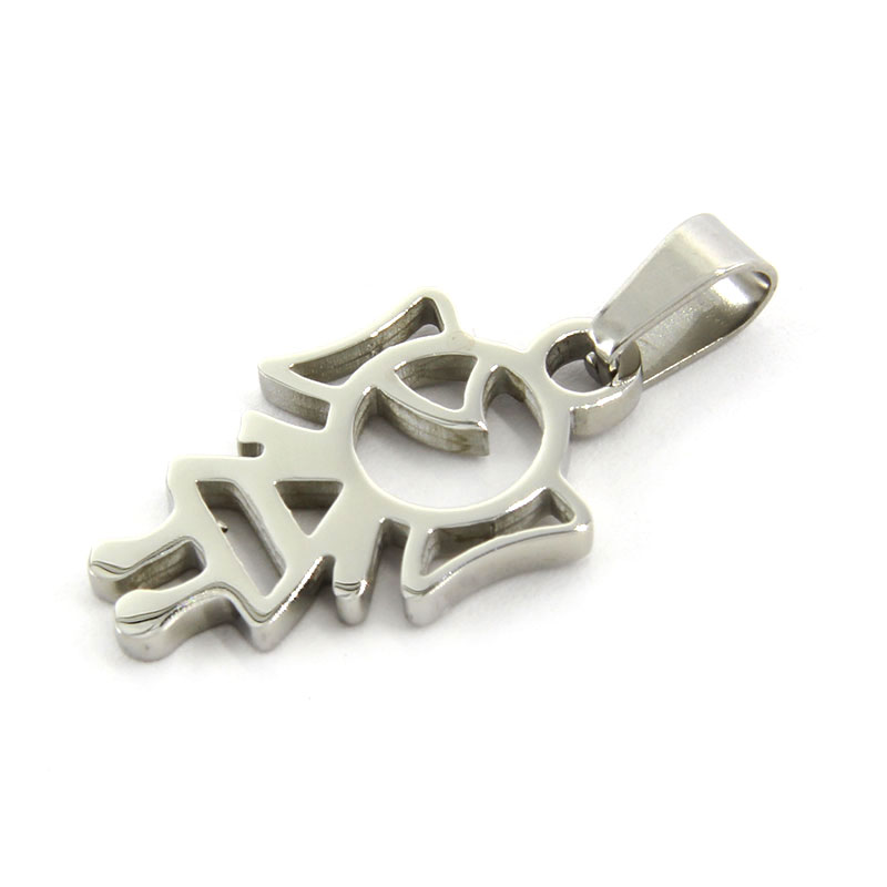 Dije Nina colitas plateada 2