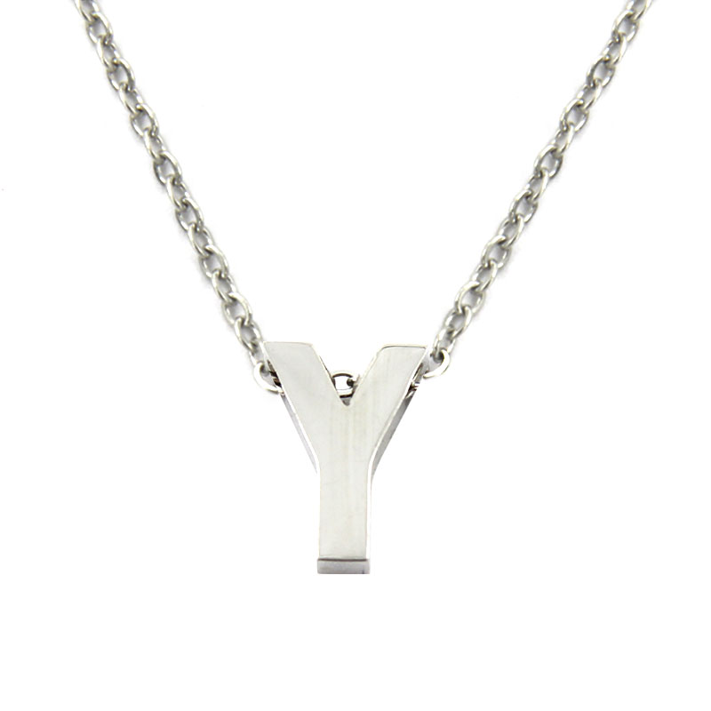 Letra Y1 Plateado