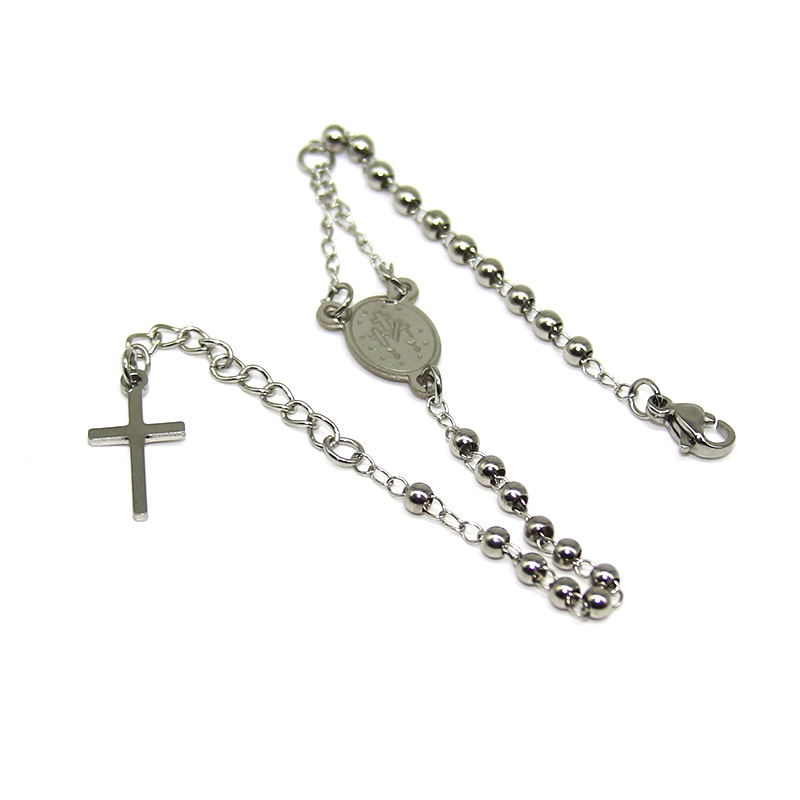 Misterio Virgen Maria Plateado