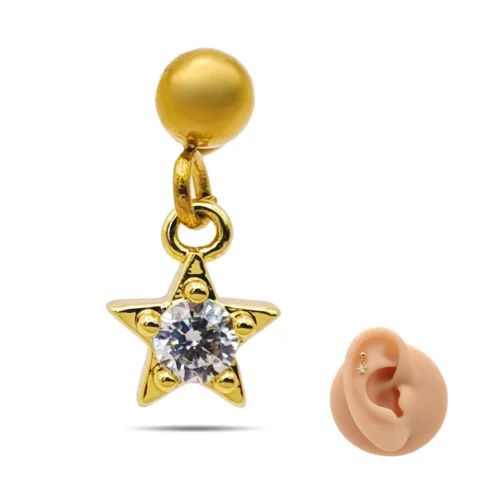 Piercing-de-Oreja-Acero-Bola-lisa-Colgante-Estrella-Cristal-1.webp