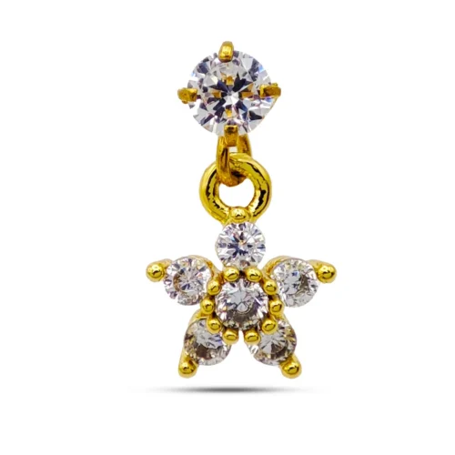 Piercing-de-Oreja-Acero-Colgante-Flor-Seis-Zirconias-6.webp