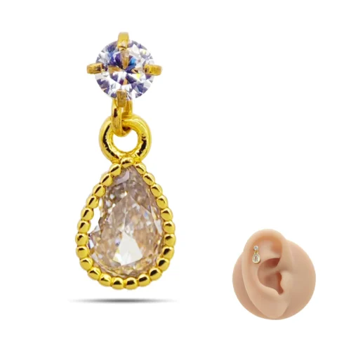 Piercing-de-Oreja-Acero-Colgante-Gota-Zirconia-Clara-11.webp