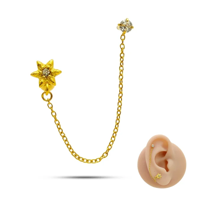 Piercing-de-Oreja-Acero-Doble-Perforacion-Cadena-Sol-1.webp