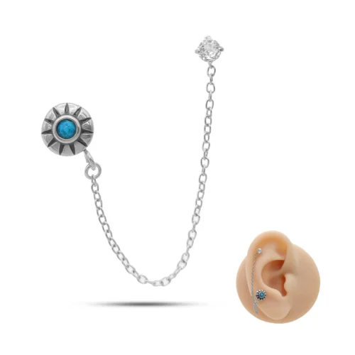 Piercing-de-Oreja-Acero-Doble-Perforacion-Cadena-Turquesa-3.webp