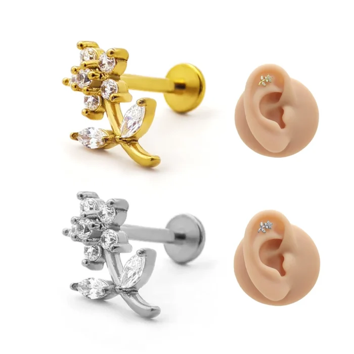 Piercing-de-Oreja-Acero-Flor-de-Zirconia-con-Tallo-Curvo-1.webp