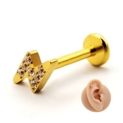 Piercing-de-Oreja-Acero-Forma-Rayo-Plano-Cristales-Claros-9.webp