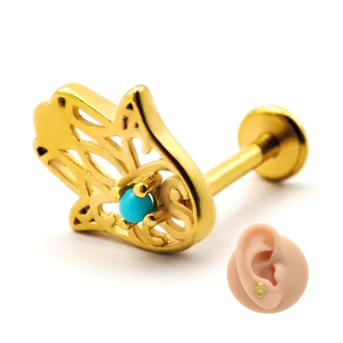 Piercing-de-Oreja-Acero-Mano-de-Fatima-Piedra-Turquesa-2.webp