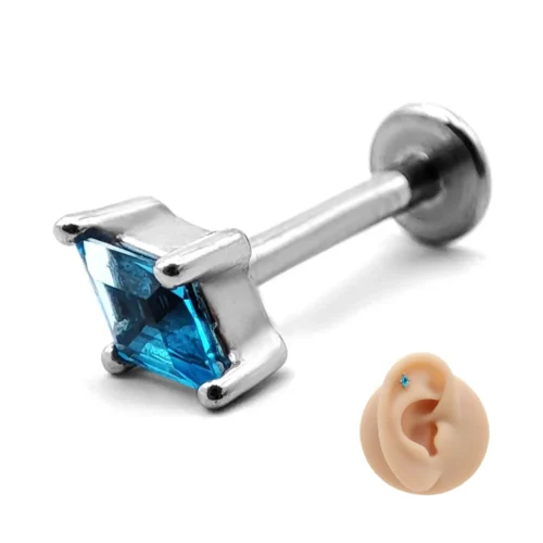 Piercing-de-Oreja-Acero-Plateado-Rombo-Cristal-Color-4.webp
