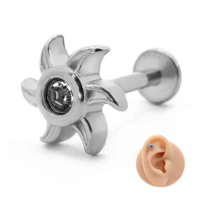Piercing-de-Oreja-Acero-Sol-Cristal-Centro-Zirconia-3.webp