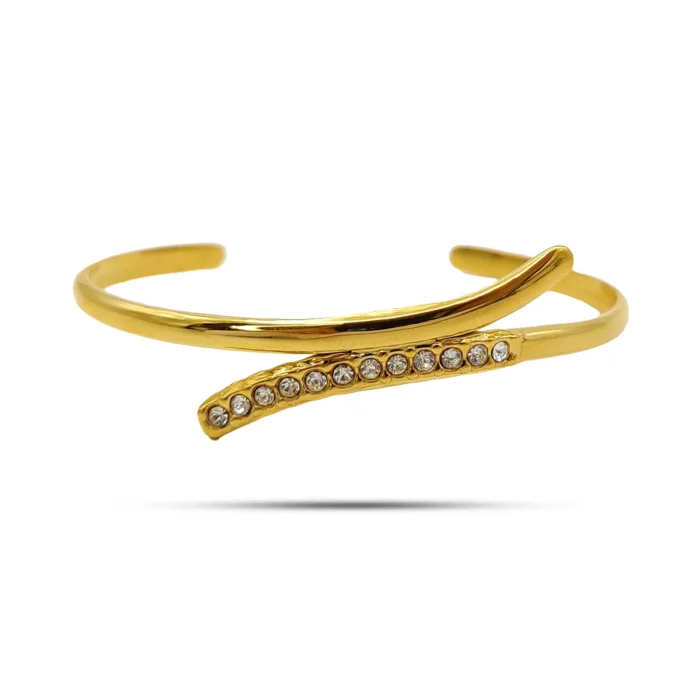 Pulsera-Acero-Dorado-Brazalete-Lineas-Curvo-Cristales-1.webp