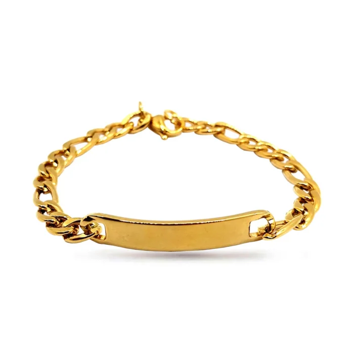 Pulsera-Acero-Dorado-Esclava-3x1-Placa-Delgada-Grabar.webp