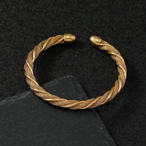 Pulsera-Acero-Inox-Brazalete-Ajustable-Malla-Torcido-3.webp