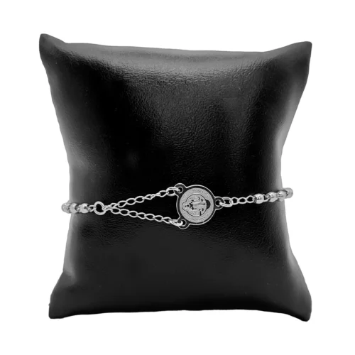 Pulsera-Acero-Inox-Misterio-San-Benito-Medalla-Redonda-1.webp