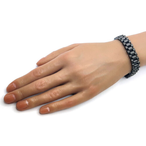 Pulsera-Acero-Inox-Negro-Extensible-de-Reloj-Eslabones-3.jpg