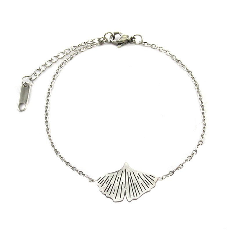 Pulsera Acero Inox Plateado Cola Sirena Amuleto Libertad3