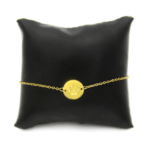 Pulsera-Acero-Inoxidabe-Dorado-Dije-Circular-Huella-Perro-2.jpg