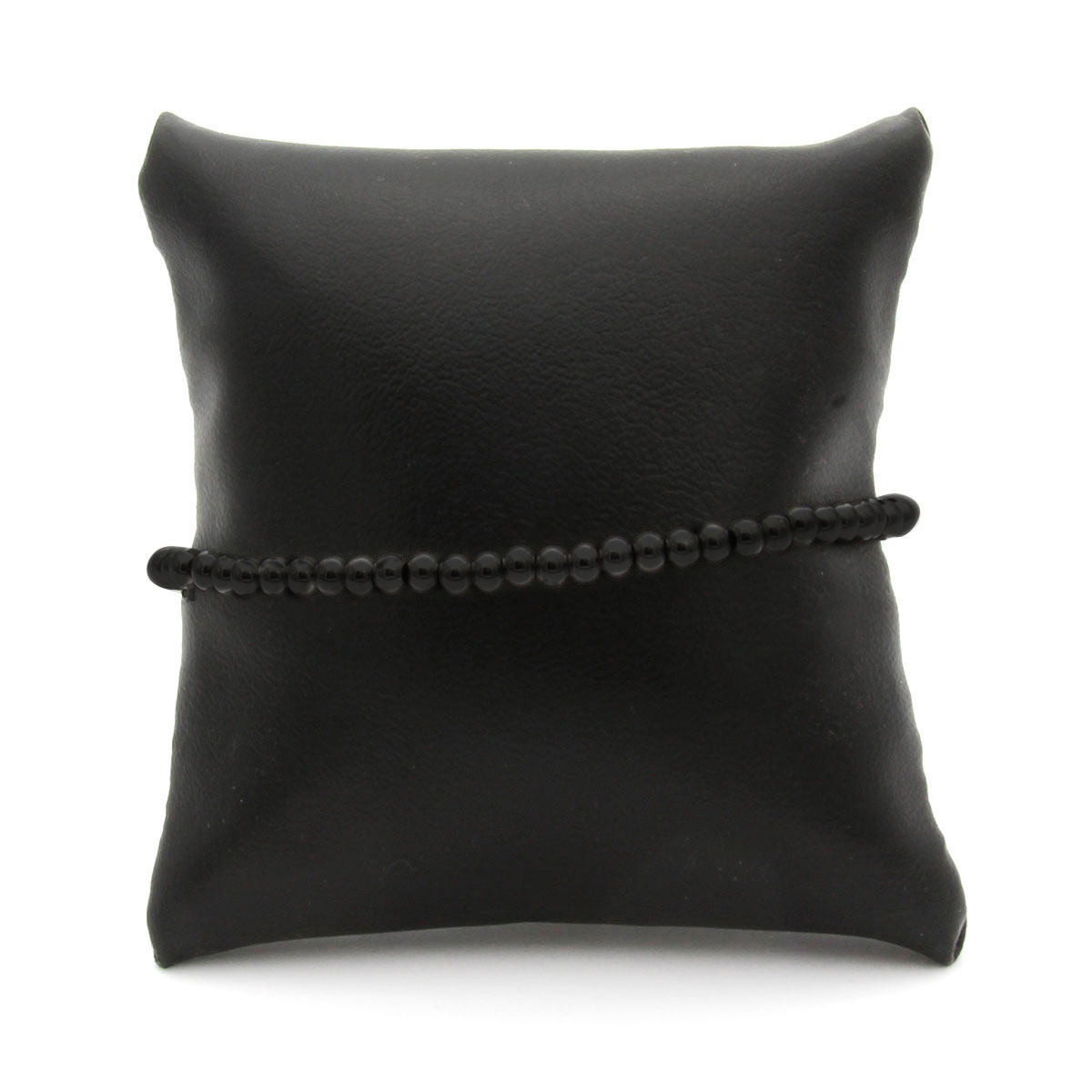 Pulsera Acero Inoxidable Balin Negro 4mm 2