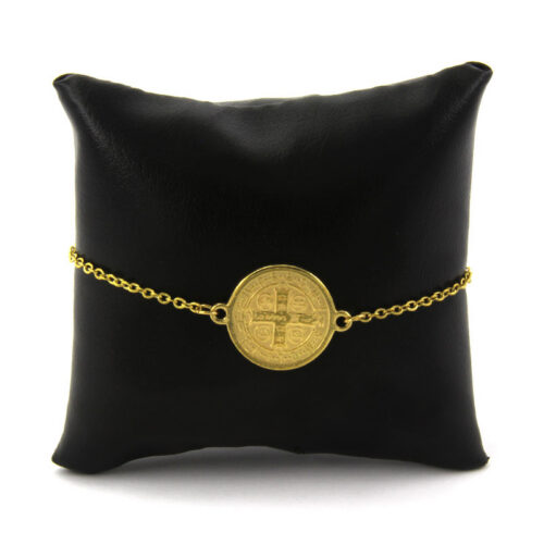 Pulsera-Acero-Inoxidable-Dorado-Dije-Circular-San-Benito-2.jpg