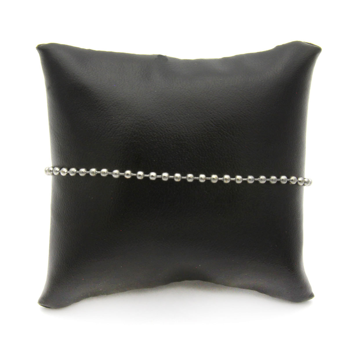 Pulsera Acero Inoxidable Plateado Eslabon Balin 2mm 2