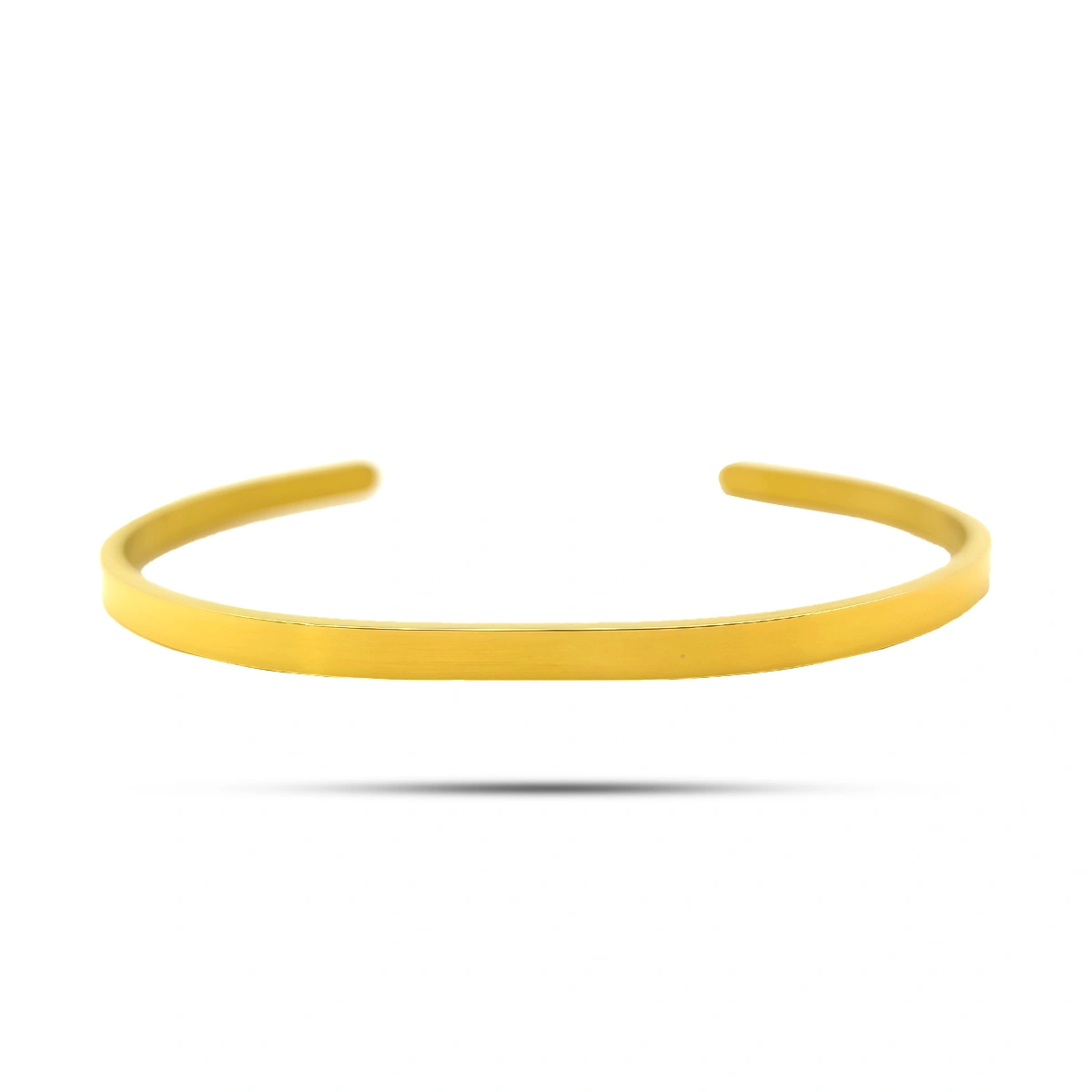 Pulsera Acero Lisa Pulida Para Grabado Varios Tamanos 5