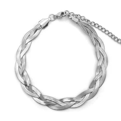 Pulsera-Acero-Panza-de-Vibora-3-Hebras-Trenzada-Planchada-3-1.webp