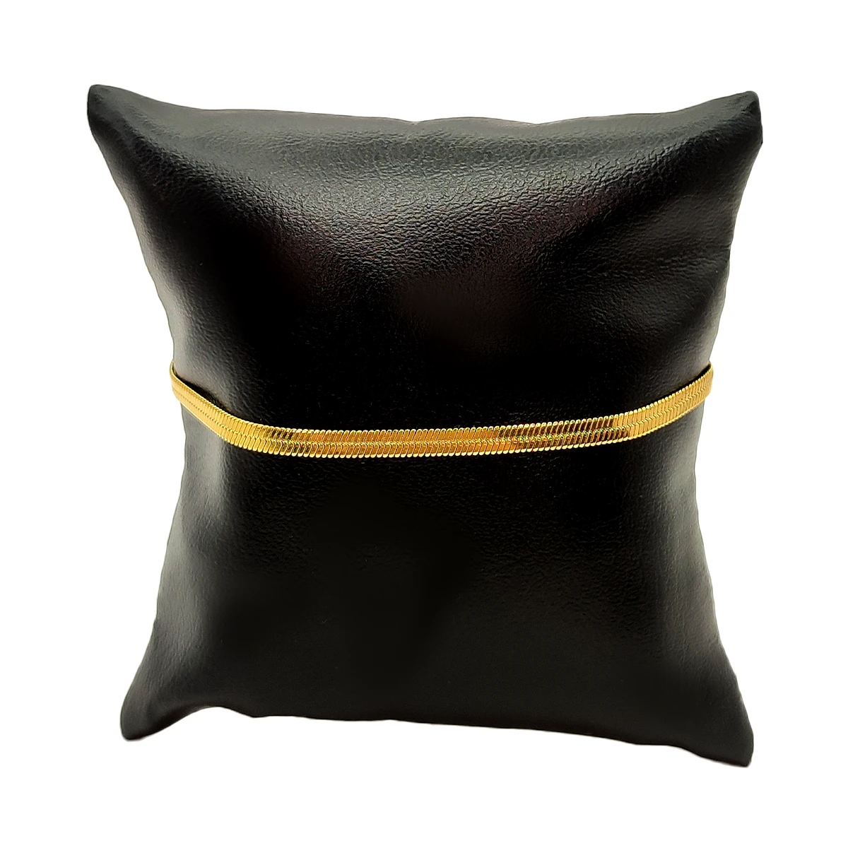 Pulsera Acero Planchada Panza de Vibora Lisa Sencilla 3mm 1 1