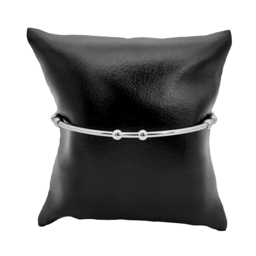 Pulsera-Acero-Plateado-Brazalete-Abierto-Delgado-Balines-3.webp
