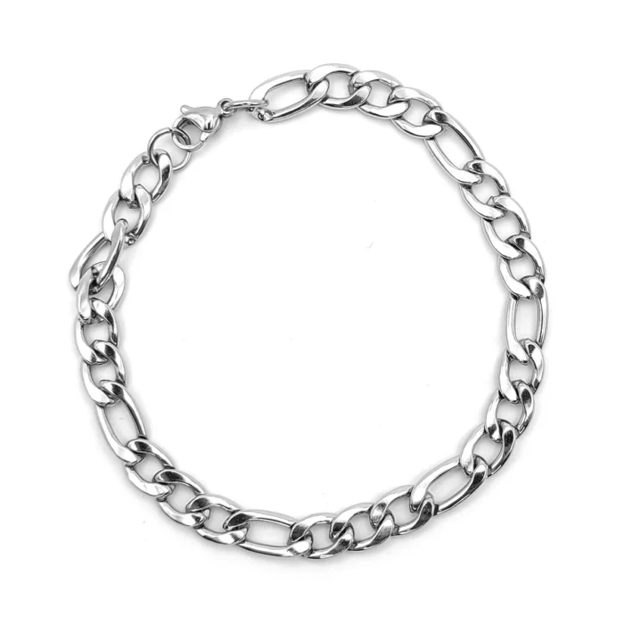 Pulsera-Acero-Plateado-Esclava-Clasica-3x1-Figaro-7-mm-2.webp