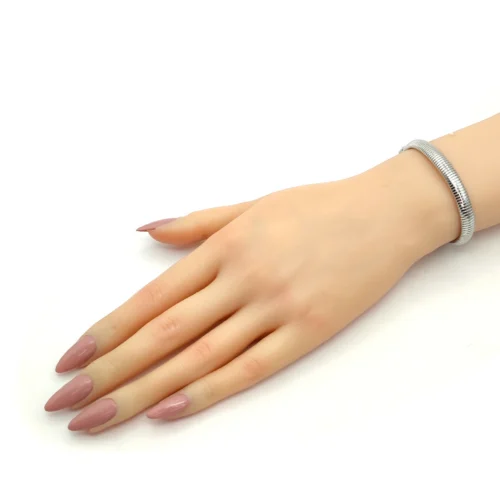 Pulsera-Acero-Plateado-Panza-de-Vibora-Gruesa-Flexible-2.webp
