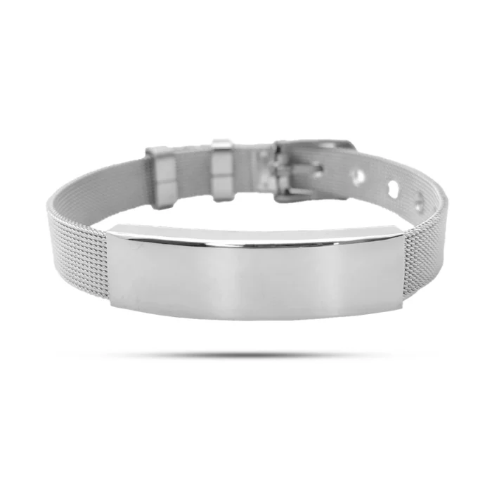 Pulsera-Acero-Plateado-Tipo-Cinturon-Placa-Para-grabado-2.webp