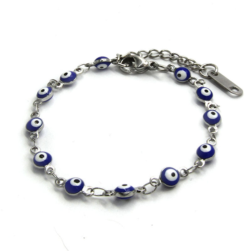 Pulsera ojo turco azul 2