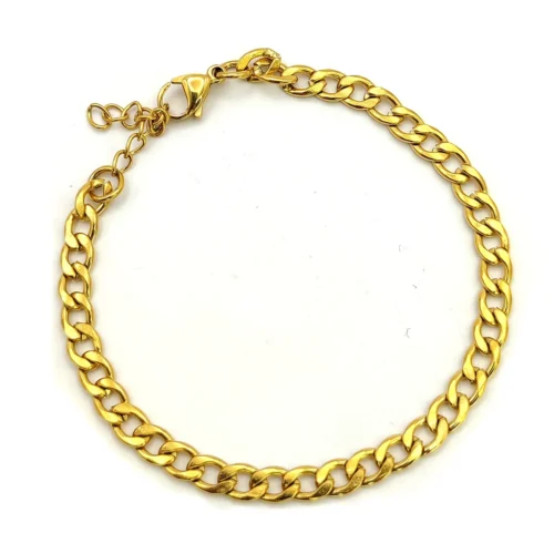 Pulseras-Acero-Dorado-Eslabon-Barbado-Cubano-Delgada-1.webp