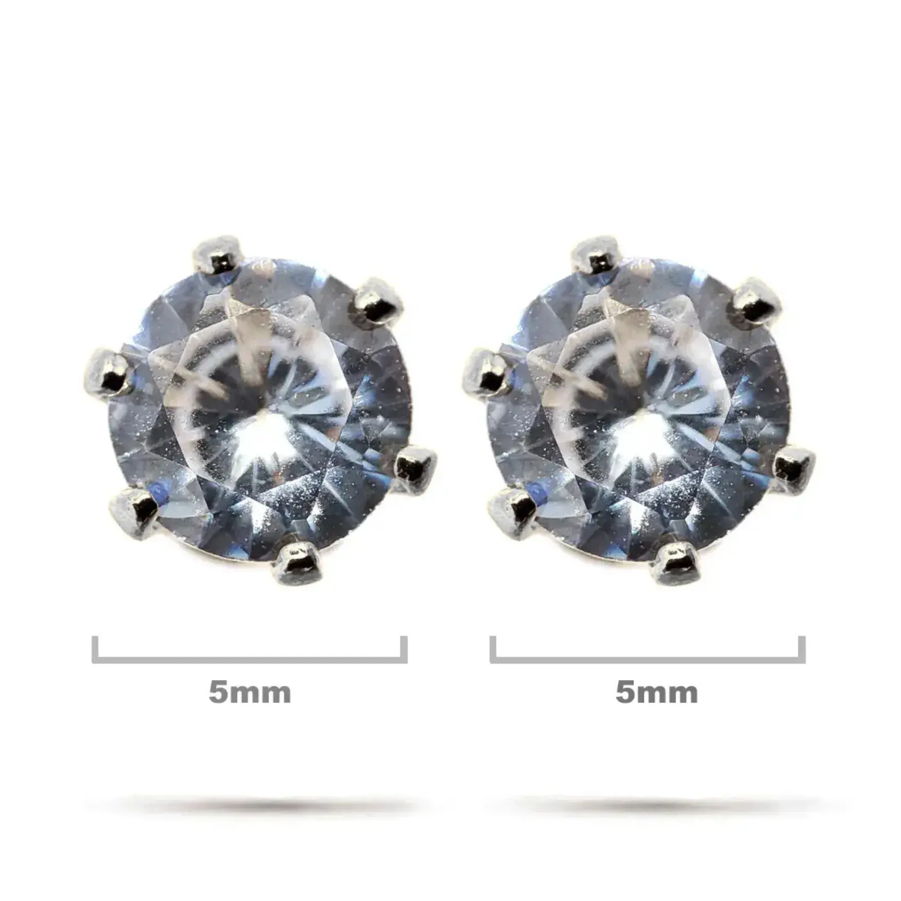 Set Aretes Acero Plateado Broqueles Flechas Triangulo 1